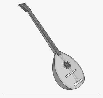 Saz Silüet Png, Transparent Png, Free Download