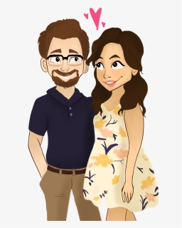 Couple - Cartoon, HD Png Download, Free Download