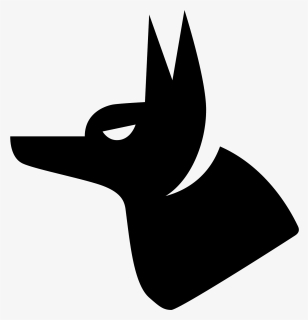 It Looks Like An Animal Like A Fox Or A Wolf Looking - Anubis Png, Transparent Png, Free Download