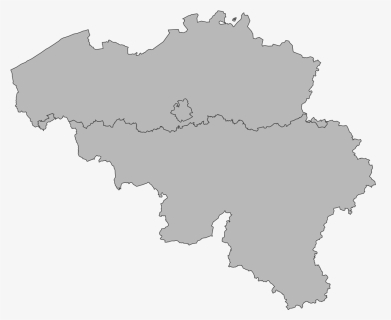 Map Of Belgium Png Image - Belgium Map Png, Transparent Png - kindpng