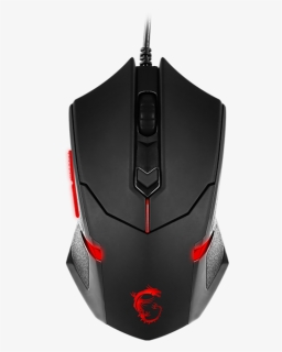 Msi Interceptor Ds B1 Gaming Mouse - Msi Gaming Mouse Red, HD Png ...