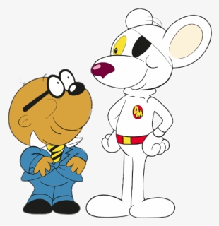 Danger Mouse And Penfold Smiling - Danger Mouse, HD Png Download, Free Download