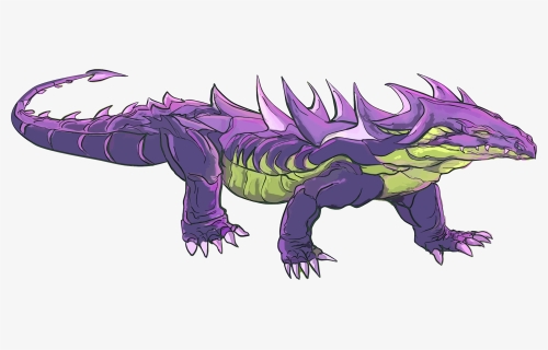 Purple Lizard Monster, HD Png Download, Free Download