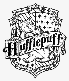 Harry Potter Coloring Pages Hufflepuff, HD Png Download, Free Download