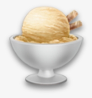 Ice Cream Emoji  i Am Starting To Use This Sticker - Эмодзи Мороженое, HD Png Download, Free Download