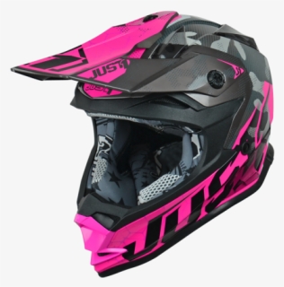 J32 Camo Fluo Pink Gloss Kids - Just 2020 Youth Helmet, HD Png Download, Free Download