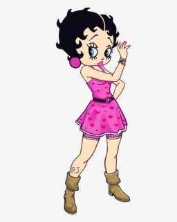 Rosa Betty Boop Png, Transparent Png, Free Download