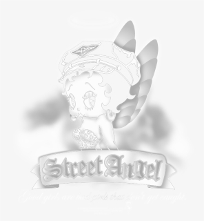 Betty Boop Street Angel Men"s Regular Fit T-shirt - Betty Boop Street Angel Poster, HD Png Download, Free Download