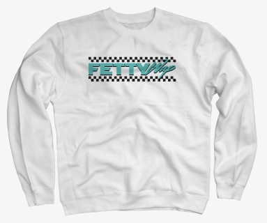 Checkered White Crewneck Sweatshirt - Sweatshirt, HD Png Download, Free Download
