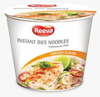 Pho With Chicken Flavor - Reeva Instant Rice Noodles, HD Png Download, Free Download