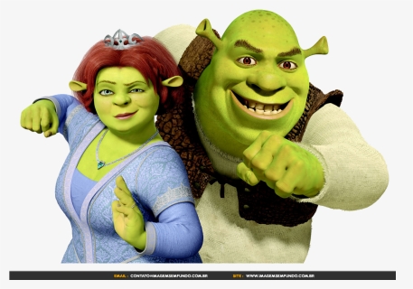Shrek Png Download Image - Shrek And Fiona, Transparent Png, Free Download