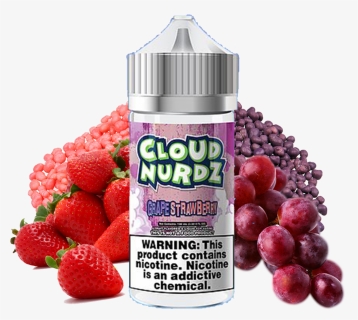 Cloud Nurdz Strawberry Grape, HD Png Download, Free Download