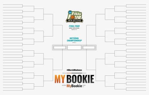 March Madness Printable Ncaa Bracket Mybookie Sportsbook - Espn Tournament Challenge 2012, HD Png Download, Free Download