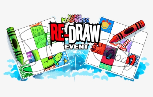 [march Madness] Re-draw Clipart , Png Download - Graphic Design, Transparent Png, Free Download
