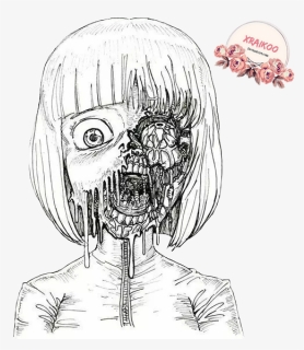 Thumb Image - Creepy Gore Anime Drawing, HD Png Download, Free Download
