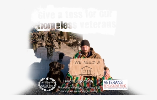 Homeless Veterans Png - Soldier, Transparent Png, Free Download