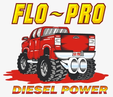 Ford Clipart Cummins Truck - Flo Pro, HD Png Download, Free Download