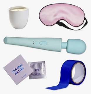 Aqua Ollie Wand Vibrator, Massage Candle, Satin Shade - Paper, HD Png Download, Free Download