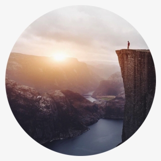 Preikestolen Circle - Prekestolen, HD Png Download, Free Download
