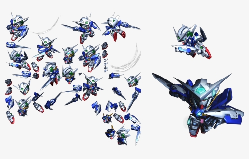 Click For Full Sized Image Gundam Exia - Gundam Exia Gn Sword, HD Png Download, Free Download