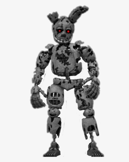 #freetoedit #springtrap #fnaf #into #madness Scary - Fnaf Vr Springtrap Full Body, HD Png Download, Free Download