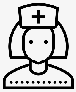 This Is An Image Of The Front Of A Nurse"s Face - Civil Engineering Icon Png, Transparent Png, Free Download