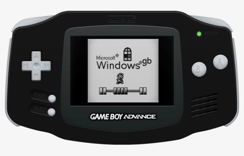 Png Freeuse Stock Nintendo Game Boy Advance By Blueamnesiac - Nintendo Game Boy Advance, Transparent Png, Free Download