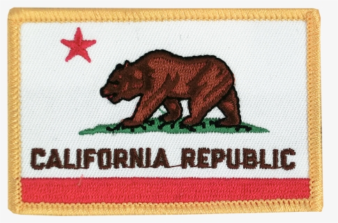 California Flag Patch - California Republic, HD Png Download, Free Download