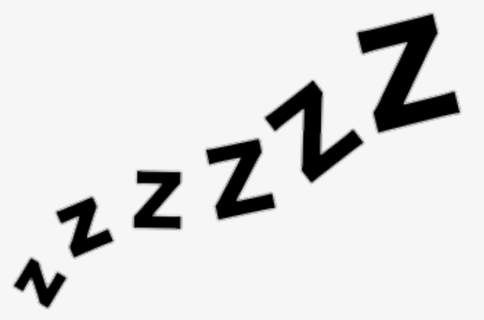 Transparent Sleepy Emoji Png - Zzz Sleeping Png, Png Download, Free Download
