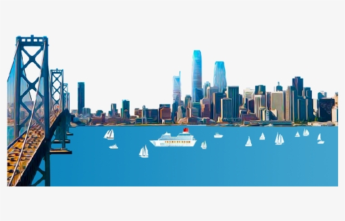 San Francisco Skyscrapers 2018, HD Png Download, Free Download