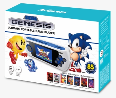 Sega Genesis Ultimate Portable Game Player , Png Download - Sega Genesis Ultimate Portable Game Player 2017, Transparent Png, Free Download