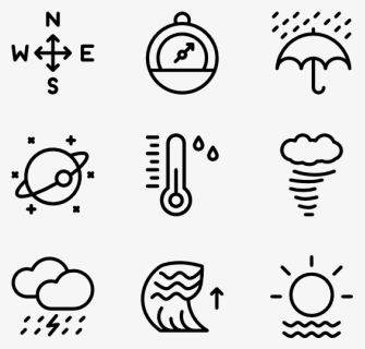 Icons For Weather, HD Png Download, Free Download