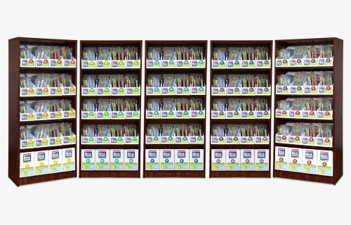 Books On Shelf - Convenience Store, HD Png Download, Free Download