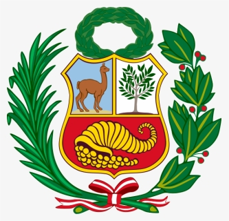 Coat Of Arms Of Peru Alternative Version - Peru Flag Clipart, HD Png ...