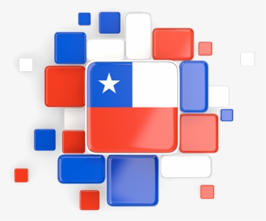 Background With Square Parts - Chile Background Png, Transparent Png, Free Download