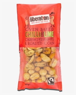 Liberation Oven Baked Chilli & Lime Cashews With Peanuts - Vegetable, HD Png Download, Free Download