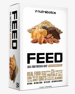 Nutrabolics Feed Highest Protein Real Food Bar With - Nutrabolics, HD Png Download, Free Download
