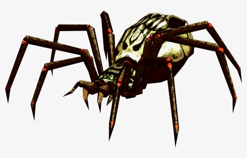 Evil Giant Spiders - Twilight Princess Skulltula Png, Transparent Png, Free Download