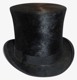 Antique Victorian Beaver Top Hat - Beaver Hat, HD Png Download, Free Download