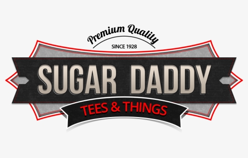 Sugar Daddy Tees & Things - Logo Banner, HD Png Download, Free Download