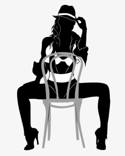 Stripper Chair Dance Silhouette, HD Png Download, Free Download