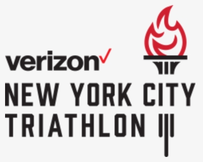 Verizon New York City Triathlon - 2018 New York City Triathlon, HD Png Download, Free Download