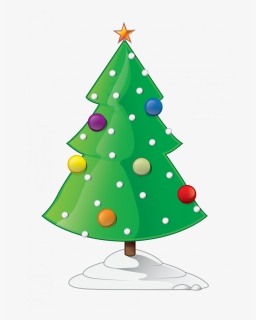 Medium Size Of Christmas Tree - Animated Cartoon Christmas Tree, HD Png Download, Free Download