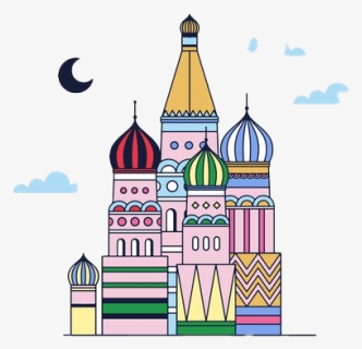 Russia Moscow Png Image - Illustration, Transparent Png, Free Download