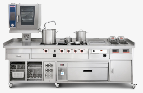 Commercial Induction Range With Induction Plancha Fryer - Commercial Induction Stove Top, HD Png Download, Free Download