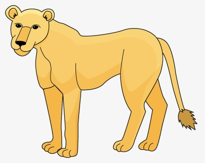 Lioness Clipart - Masai Lion, HD Png Download, Free Download