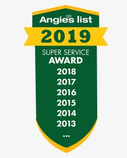 Angies List From The Years - Angie's List Super Service Award, HD Png Download, Free Download