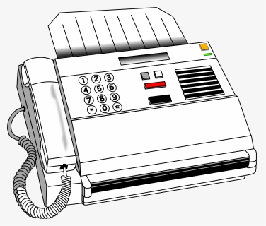 Fax Machine Clip Arts - Fax Machine Clipart, HD Png Download, Free Download