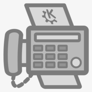 Fax Icon - Cartoon Fax Png, Transparent Png, Free Download