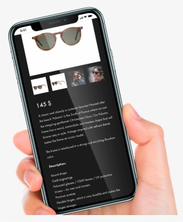 Website On Iphone X - Mobile Phone, HD Png Download, Free Download